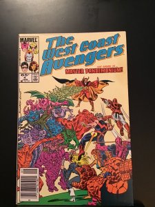 West Coast Avengers #4 Newsstand Edition (1986)Fn+