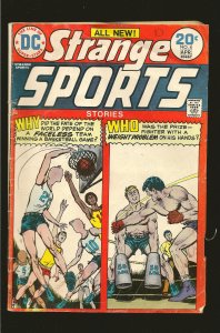 DC Comics Strange Sports Stories #4 (1974) SALVAGED >PLEASE READ NOTE<