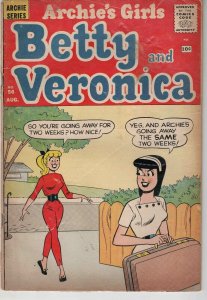 Archie's Girls Betty and Veronica #56 VINTAGE 1960 Archie Comics GGA