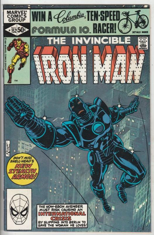 Iron Man #152 (Oct-82) VF/NM High-Grade Iron Man