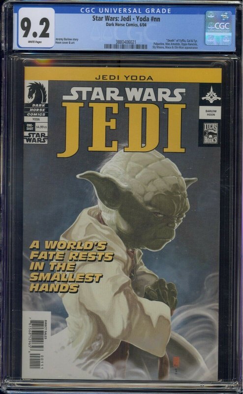 STAR WARS JEDI YODA #NN CGC 9.2