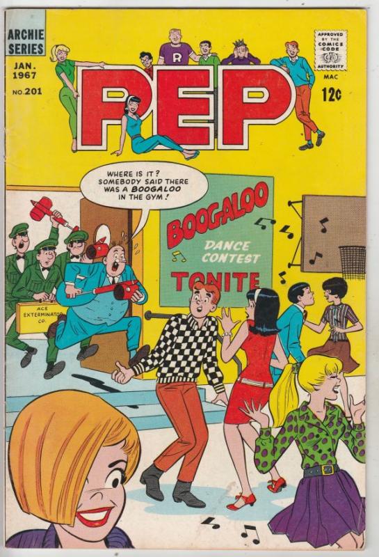 Pep An Archie Magazine #201 (Jan-67) FN/VF+ High-Grade Archie