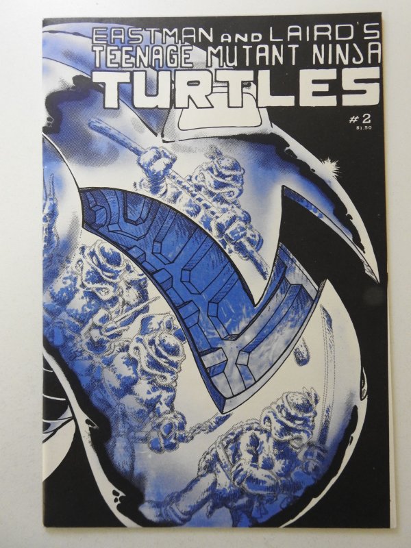 Teenage Mutant Ninja Turtles #2 Signed By Eastman and Laird! Beautiful VF-NM!!