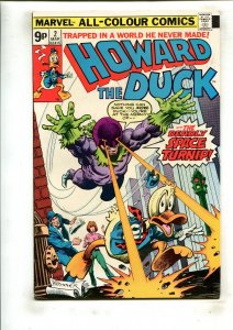 HOWARD THE DUCK #2 (6.0) BRITISH VARIANT!! 1975