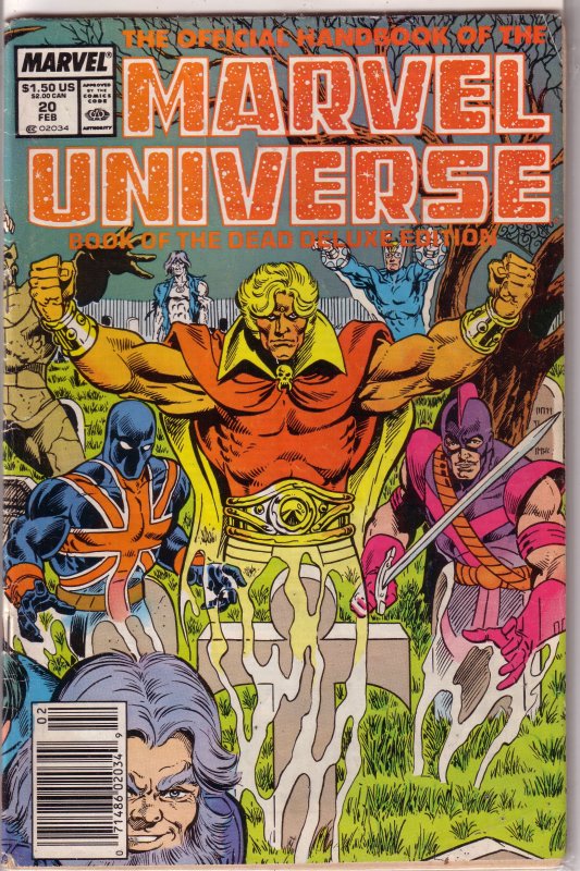 Official Handbook of the Marvel Universe   vol. 2   #6,8,10,11,13,19,20 +Update