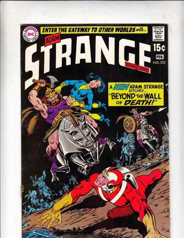 Strange Adventures #222 (Feb-70) VF+ High-Grade Adam Strange, Alana