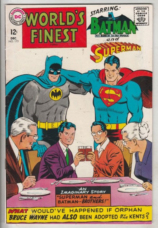 World's Finest #172 (Dec-67) NM- High-Grade Superman, Batman, Robin