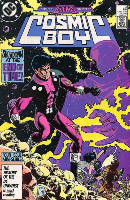 Cosmic Boy #4 VF/NM; DC | save on shipping - details inside