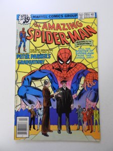 The Amazing Spider-Man #185 (1978) FN condition stain back cover