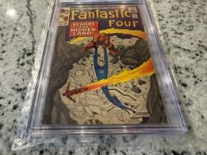Fantastic Four # 47 CGC Graded 5.0 Marvel Comic Book 1966 Stan Lee J. Kirby JH33