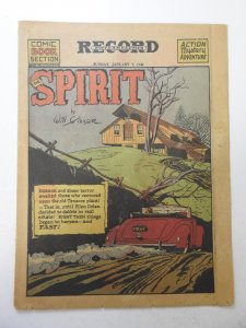 The Spirit #241 (1945) Newsprint Comic Insert Rare!