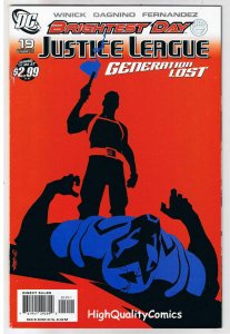 JUSTICE LEAGUE #11, VF+, Generation Lost, 2011, more JLA in store
