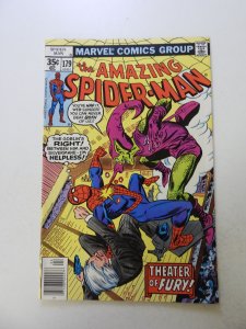 The Amazing Spider-Man #179 (1978) VG condition moisture damage