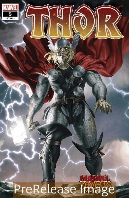 THOR (2019 MARVEL) #5 VARIANT YOON MARVEL ZOMBIES PRESALE-06/24