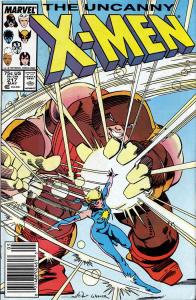 Uncanny X-Men, The #217 FN ; Marvel | Juggernaut vs Dazzler