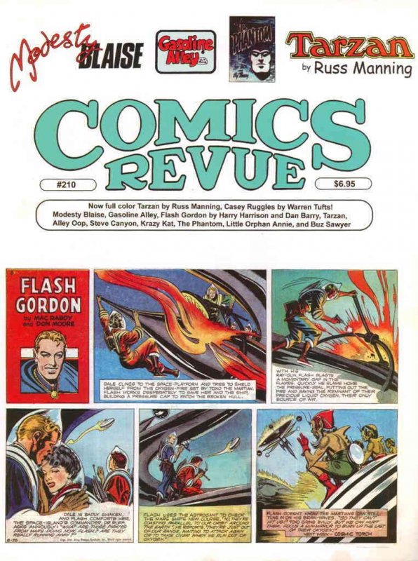 Comics Revue #210 VF/NM ; Comics Interview |