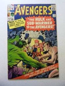 The Avengers #3 (1964) VG+ Condition