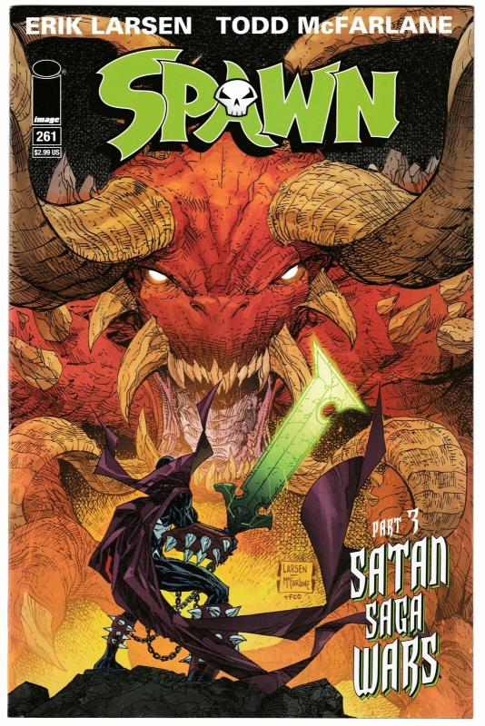 Spawn #261 Satan Saga Wars Pt 3 / Larsen & McFarlane Cvr (Image, 2016) NM