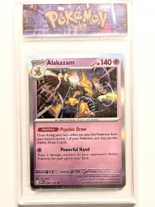 ALAKAZAM HOLO | SCARLET & VIOLET: MEGA EVOLUTION #056/132 | ENCAPSULATED