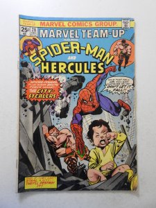 Marvel Team-Up #28 (1974) VG Condition MVS intact!