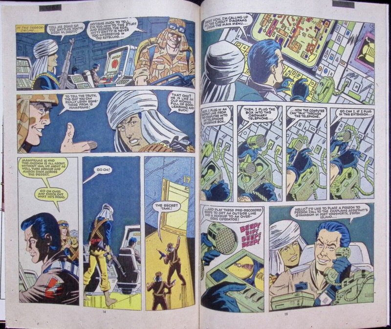 GI JOE Comic Issue 58 — Cobra Commander Returns 32 Pages Larry Hama 1987 Marvel