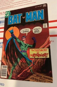 Batman #292 (1977)testimony of the Riddler