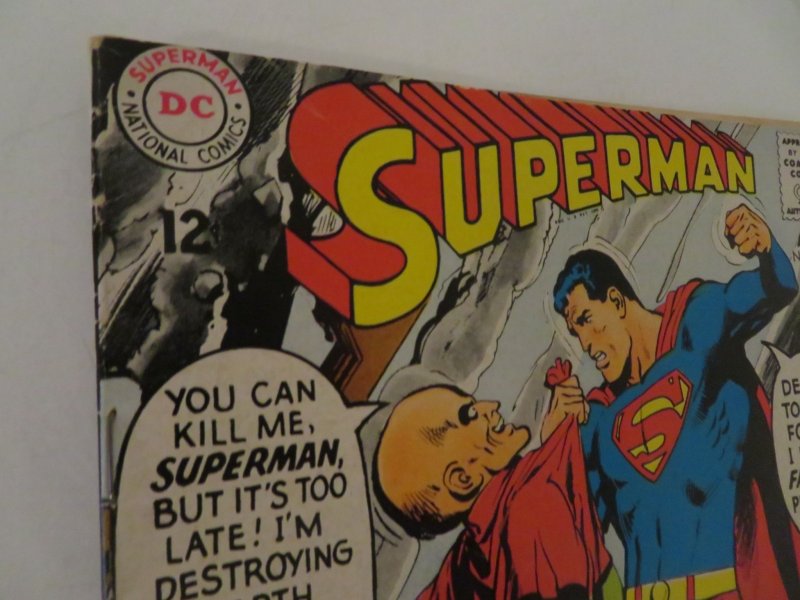 DC Comics Superman #205 (1968)Comic Book Grade VG- 3.5
