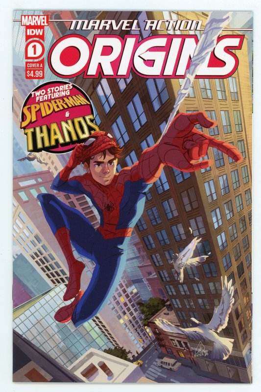 Marvel Action: Origins #1 Spider-Man IDW NM