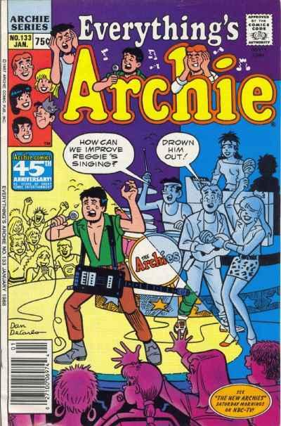 Everything's Archie #133, VF- (Stock photo)