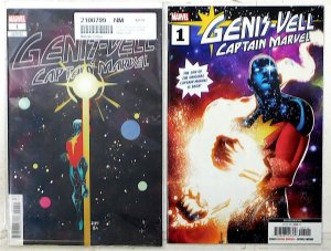 Genis-Vell: Captain Marvel Lot 2 #1 E 1:25, 1 G 2nd Print 2022 9.4 NM Var Comics