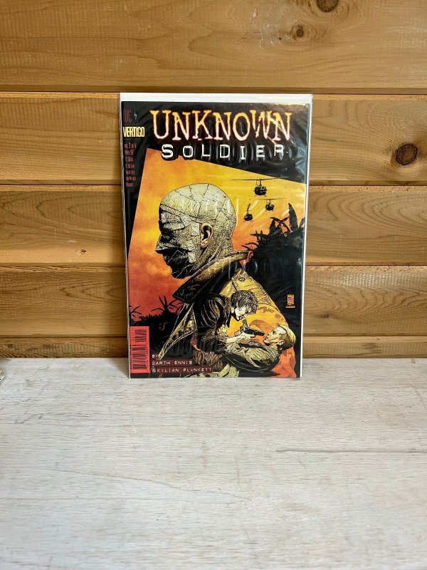 DC Comics Vertigo Unknown Soldier #2 Vintage 1997 