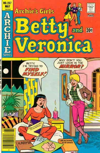 Archie's Girls Betty And Veronica #257 FN ; Archie | May 1977 Soul Searching Cov