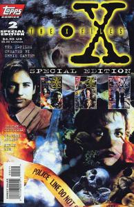X-Files, The Special #2 VF/NM ; Topps | David Duchovny Gillian Anderson