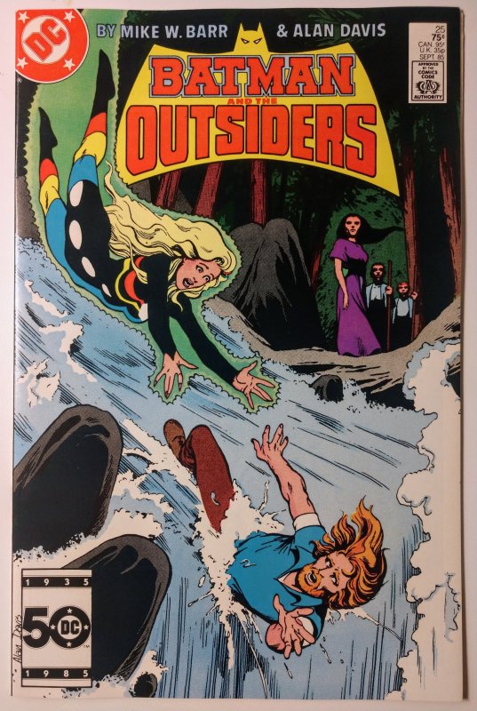 Batman and the Outsiders #25 (9.4, 1985) 1st App Emily Briggs