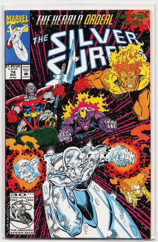 Silver Surfer #74 (1992) Silver Surfer