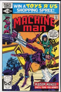 Machine Man #17 (1980) Machine Man