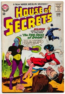 House of Secrets # 66 1964-DC-1st Eclipso full cover appearance-Mark Merlin s...