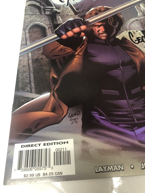 Gambit (2004) # 2 Variant • Signed Georges Jeanty • Marvel Comics • John Layman