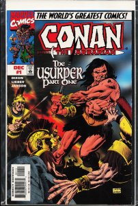 Conan the Barbarian: The Usurper #1 (1997) Conan