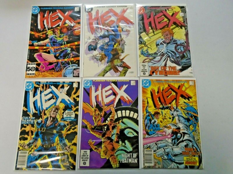 Hex DC Comics Set #1-18 Average 8.5 VF+ (1985-1987)