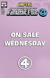Fantastic Four #21 (Marvel Wednesday Var Emp) Marvel Comics Comic Book