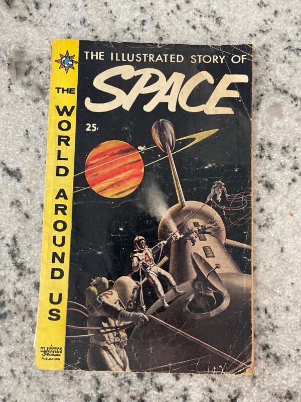 Illustrated Story Of Space VG- World Around Us Classics Gilberton Comic Book HT3 