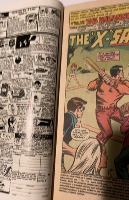 The X-Men #110 (1978) Warhawk is coming