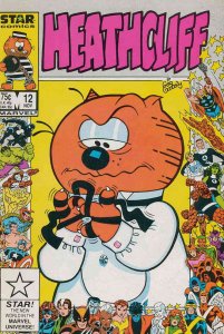 Heathcliff #12 VF ; Marvel | Star 25th Anniversary Frame cover