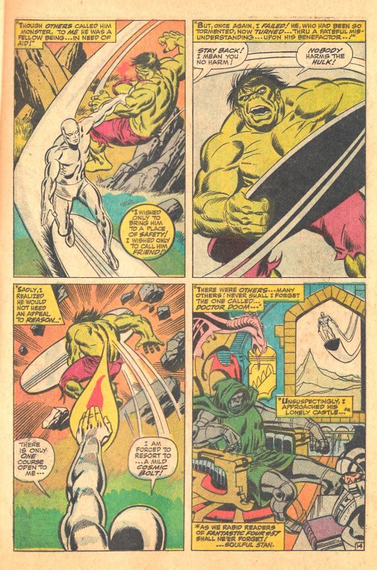 SILVER SURFER #1 (Aug1968) 8.0 VF  Buscema! Colan! • Iconic 1st Issue!