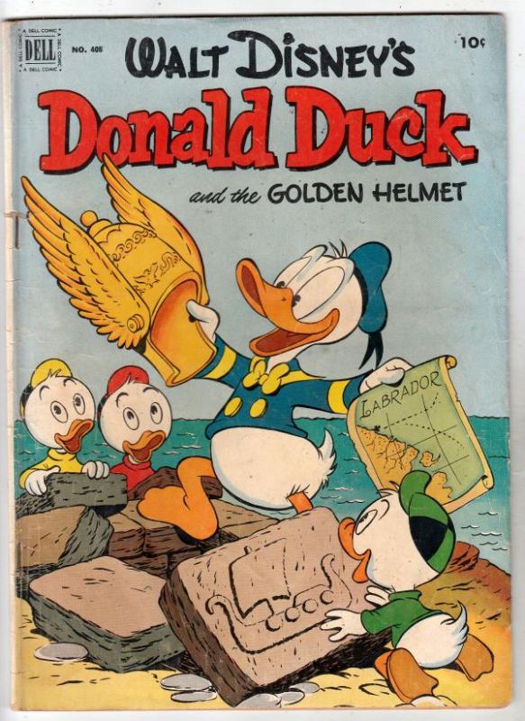 Four Color #408 (Aug-52) VG/FN Mid-Grade Donald Duck, Huey, Dewey, Louie