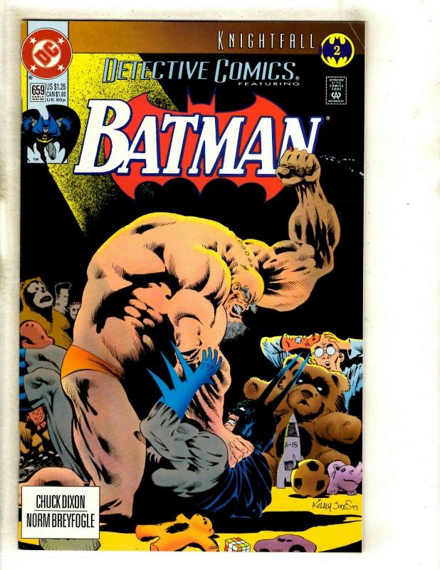 Batman Knightfall COMPLETE 19 Part DC Comics Series # 1-19 492-500 659-666 SM8