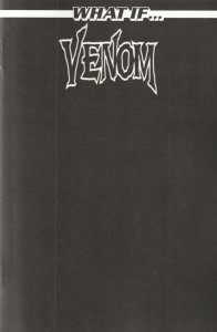 What If? Venom # 1 Black Blank Cover NM Marvel 2024 [W3]