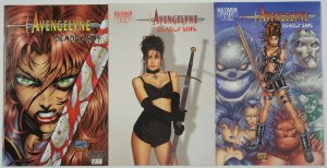 Avengelyne: Deadly Sins #1-2 VF/NM complete series + photo variant - rob liefeld