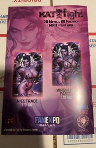 KATFIGHT: #1 ARIEL DIAZ ART VARIANT “Nice” Trade - Signed